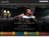 Desktop screenshot for appstate.edu