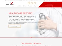 Desktop screenshot for precheck.com
