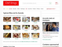 Desktop screenshot for chefsimon.com
