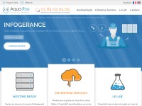 Desktop screenshot for aquaray.com
