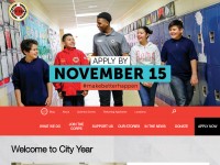 Desktop screenshot for cityyear.org