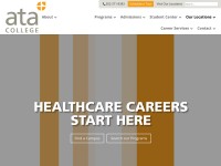Desktop screenshot for ata.edu