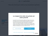 Desktop screenshot for entreparticuliers.com