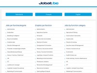 Desktop screenshot for jobat.be