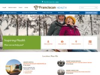Desktop screenshot for franciscanhealth.org