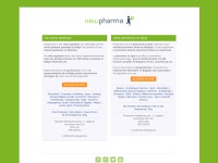 Desktop screenshot for newpharma.be