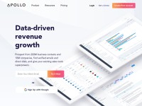 Desktop screenshot for apollo.io