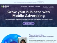 Desktop screenshot for vserv.mobi