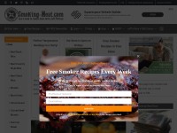 Desktop screenshot for smoking-meat.com