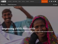 Desktop screenshot for cabi.org