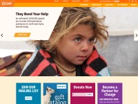 Desktop screenshot for care.org