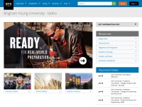Desktop screenshot for byui.edu