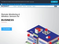 Desktop screenshot for monnit.com