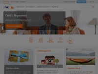 Screenshot of ing.lu