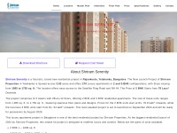 Desktop screenshot for shriramserenity.org.in