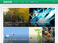 Desktop screenshot for pokemongohub.net