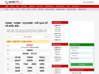 Desktop screenshot for xsmb123.com