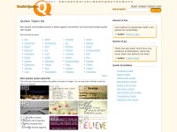 Desktop screenshot for quotationof.com