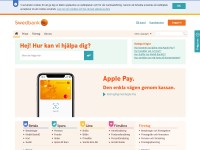 Desktop screenshot for swedbank.se