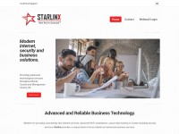 Desktop screenshot for starlinx.com