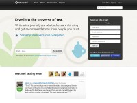 Desktop screenshot for steepster.com