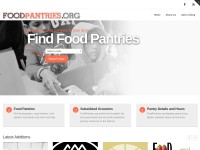 Desktop screenshot for foodpantries.org
