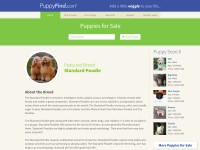 Desktop screenshot for puppyfind.com