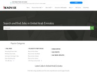 Desktop screenshot for uaeadvise.com