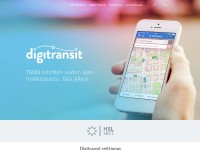 Desktop screenshot for digitransit.fi