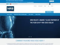 Desktop screenshot for nrb.be