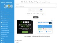 Desktop screenshot for websiteseochecker.com