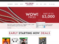 Desktop screenshot for helzberg.com