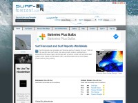 Desktop screenshot for surf-forecast.com