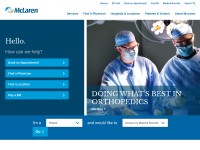 Desktop screenshot for mclaren.org