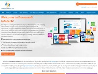 Desktop screenshot for dreamsoftinfotech.com