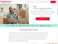 Desktop screenshot for shopfactory.com