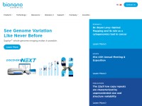Desktop screenshot for bionanogenomics.com