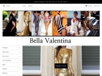 Desktop screenshot for shopbellavalentina.com