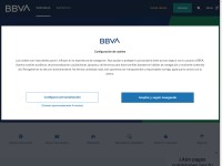 Desktop screenshot for bbva.es