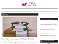 Desktop screenshot for naturalnootropic.com