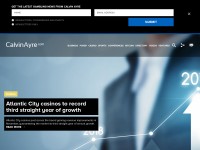 Desktop screenshot for calvinayre.com
