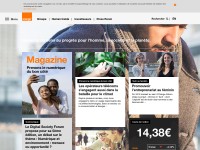 Desktop screenshot for francetelecom.com