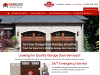 Desktop screenshot for doormaster.ca