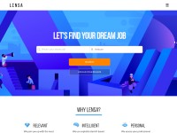 Desktop screenshot for lensa.com