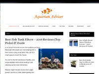 Desktop screenshot for aquariumadviser.com