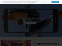 Desktop screenshot for fairphone.com