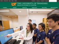 Desktop screenshot for uthsc.edu