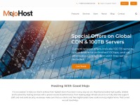 Desktop screenshot for mojohost.com