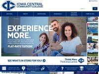 Desktop screenshot for iowacentral.edu