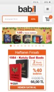 How babil.com looks like on a mobile device such as an iPhone.
